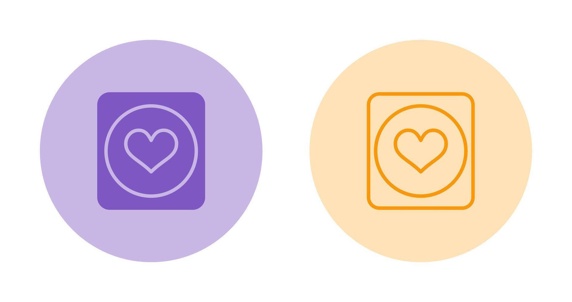 Love Music Box Vector Icon