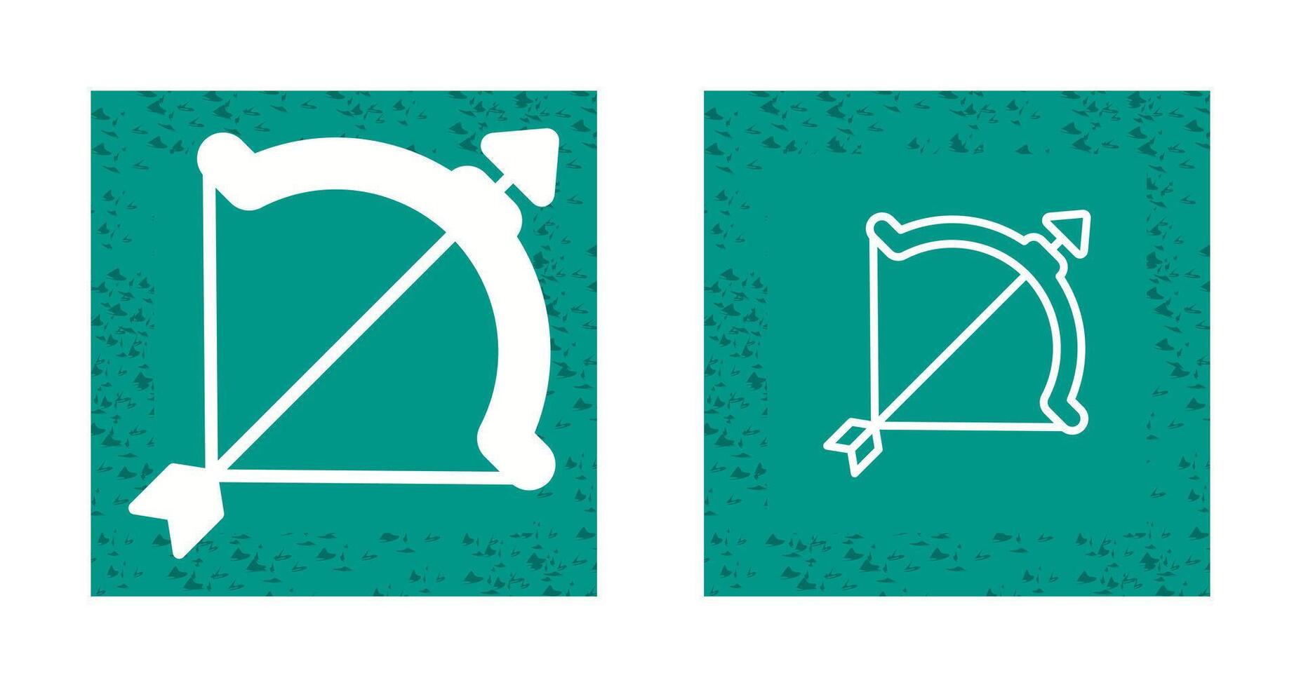 Bow and arrow Vector Icon