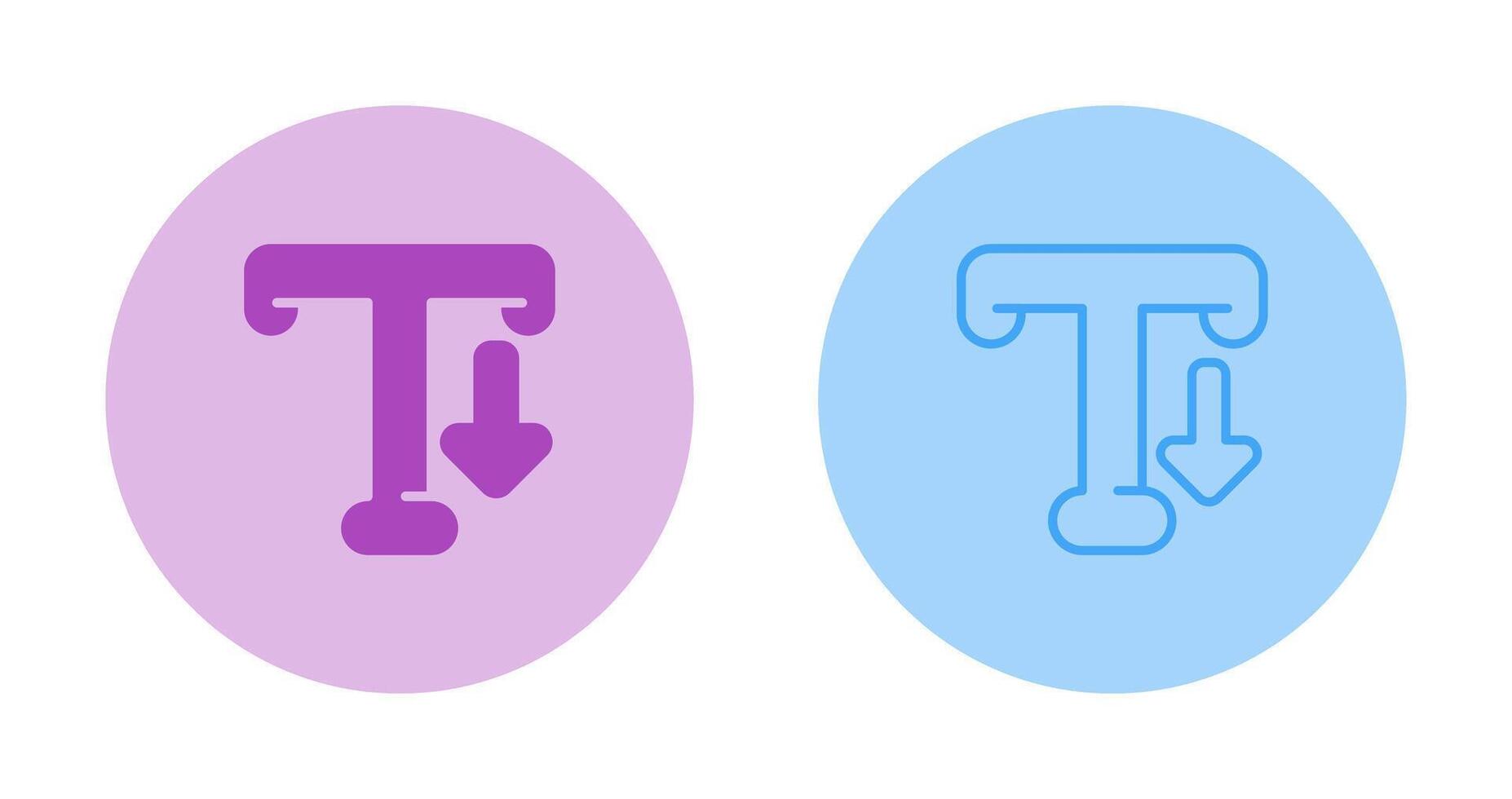 Typography Vector Icon