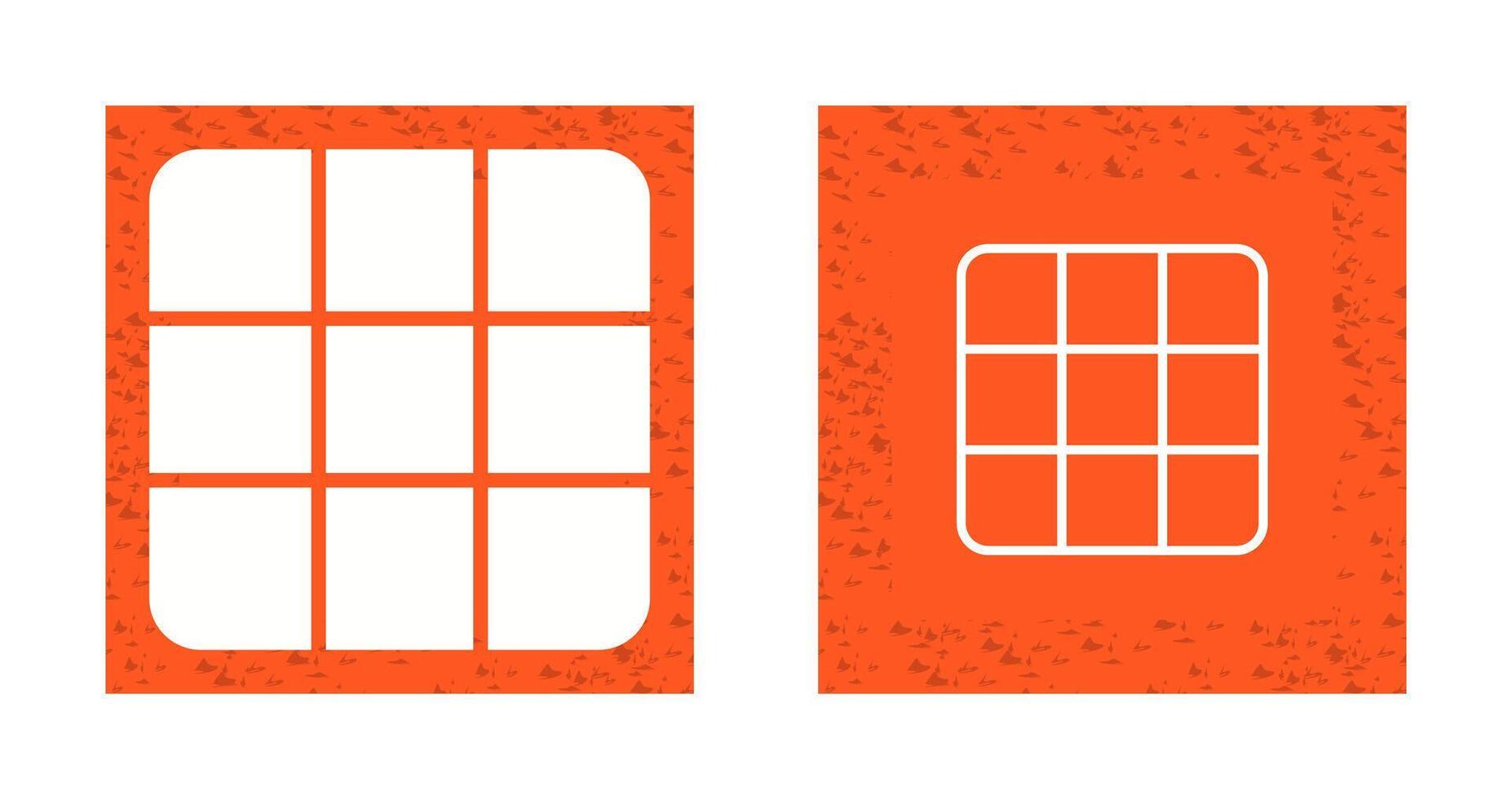 de rubik cubo vector icono