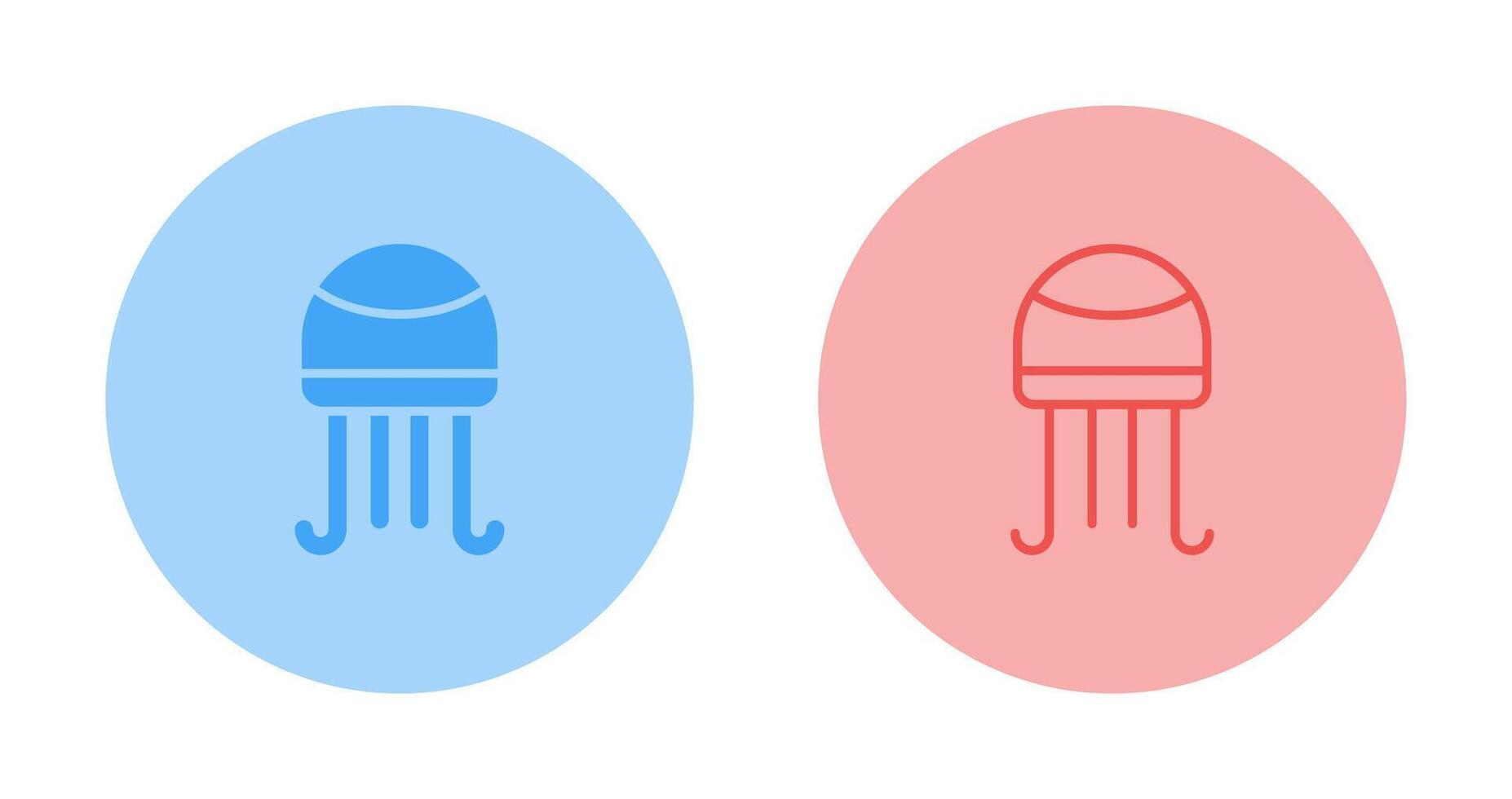 Jellyfish Vector Icon