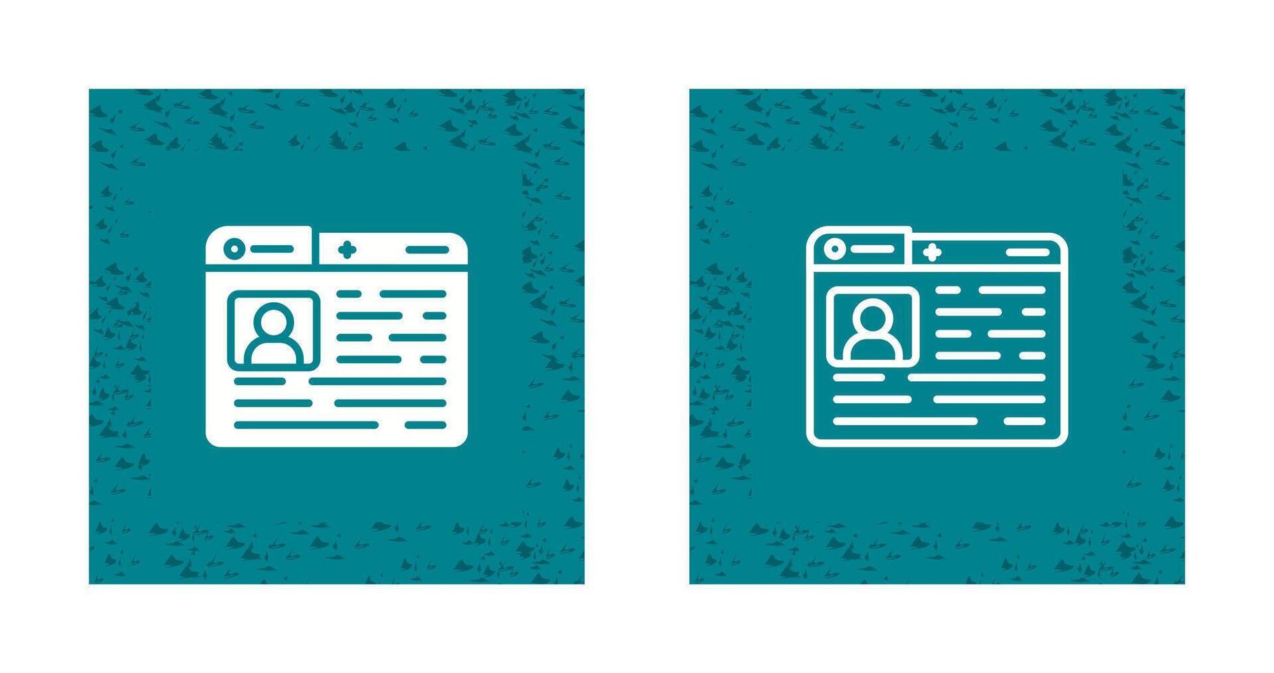 Profile Vector Icon