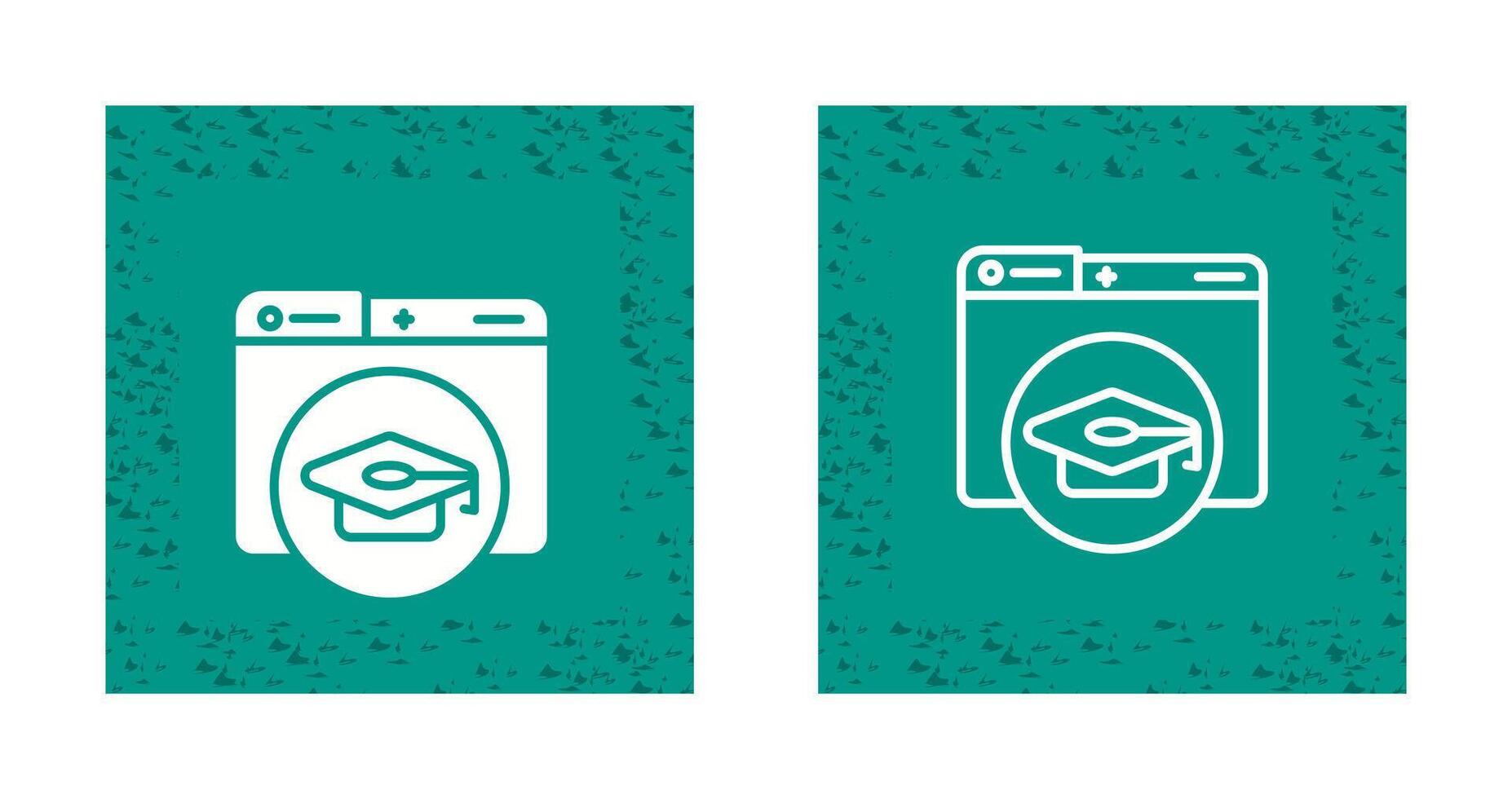 Online Education Vector Icon