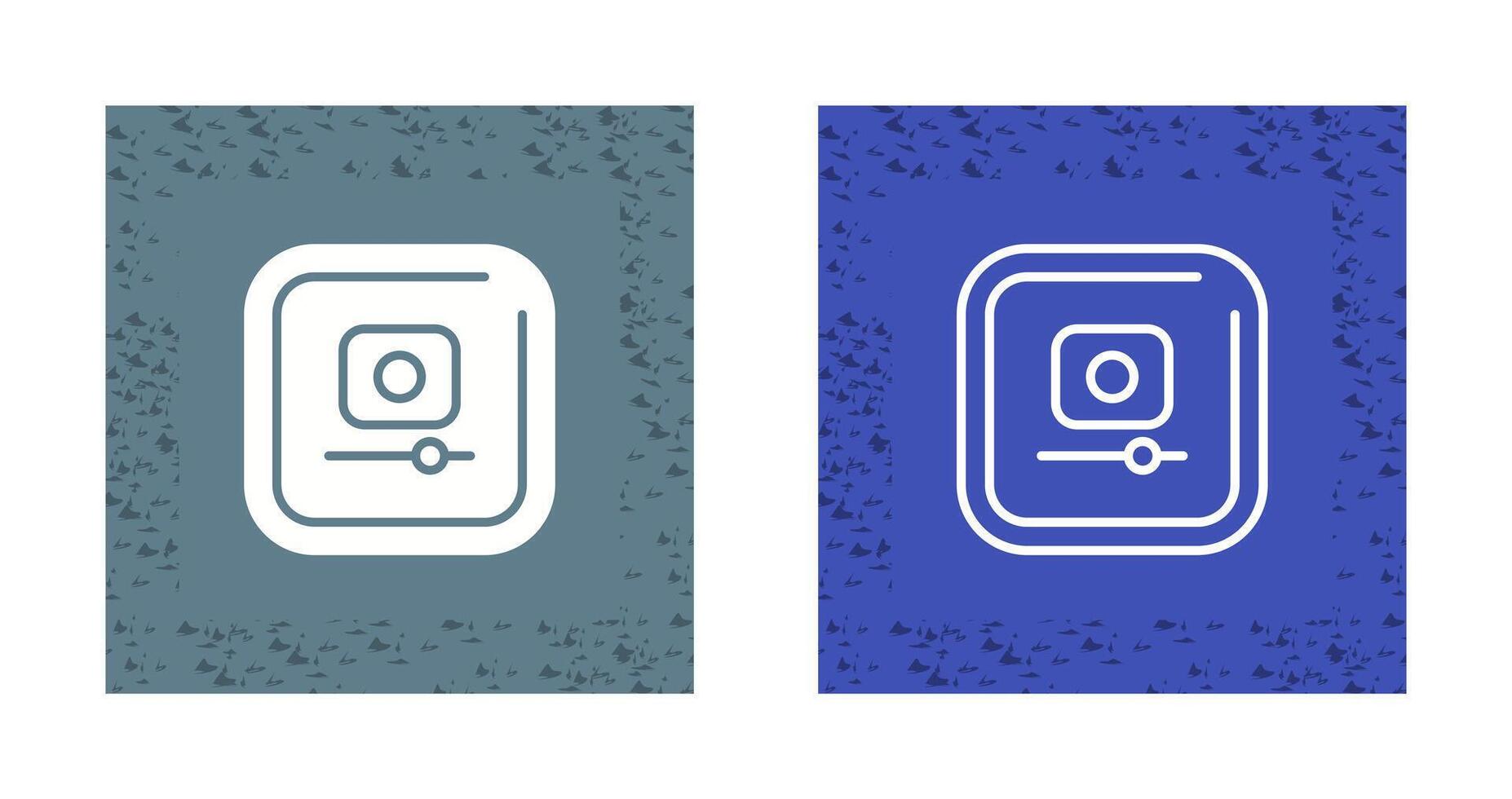 Video Record Square Vector Icon