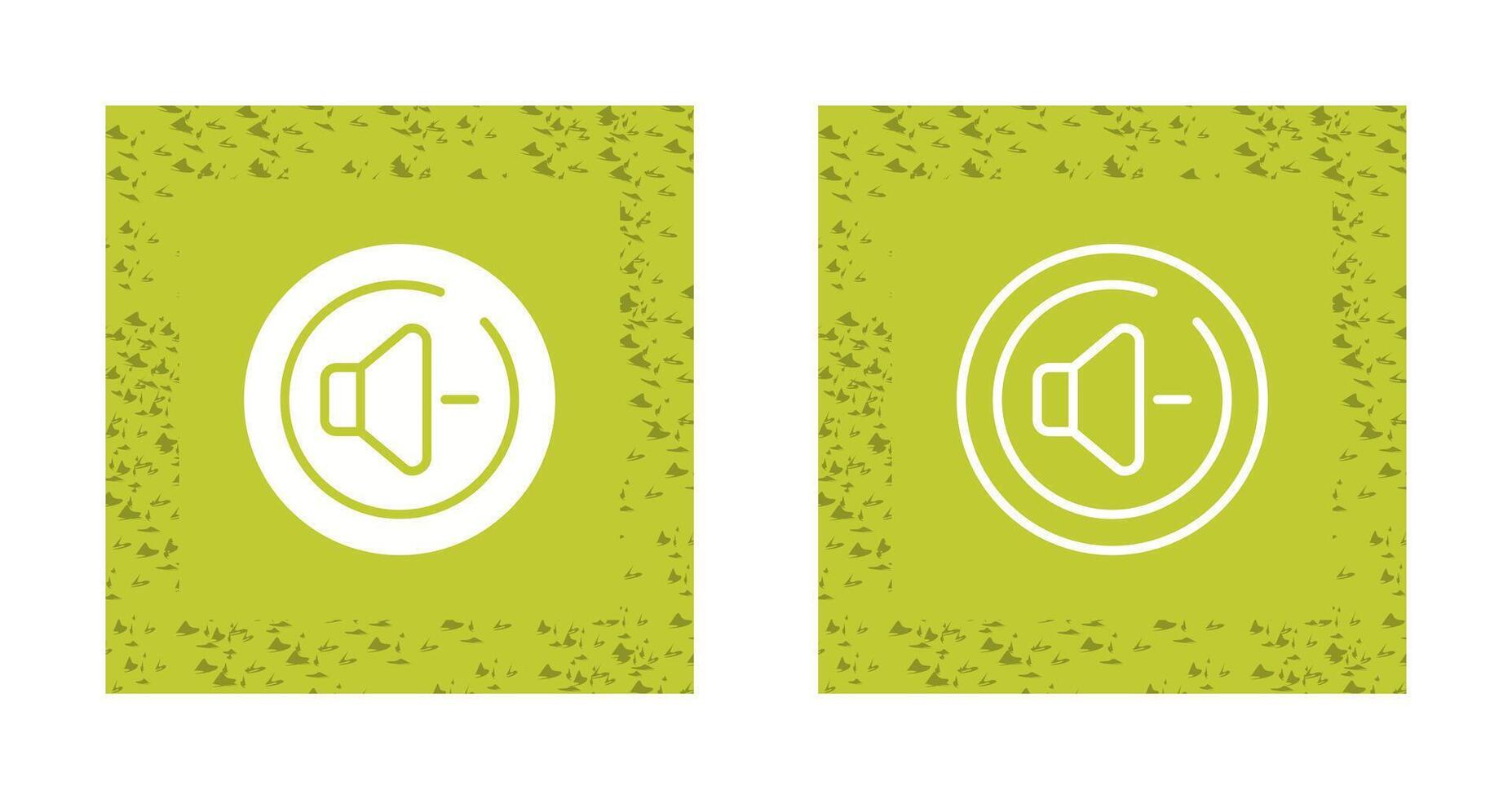Volume Down Circle Vector Icon