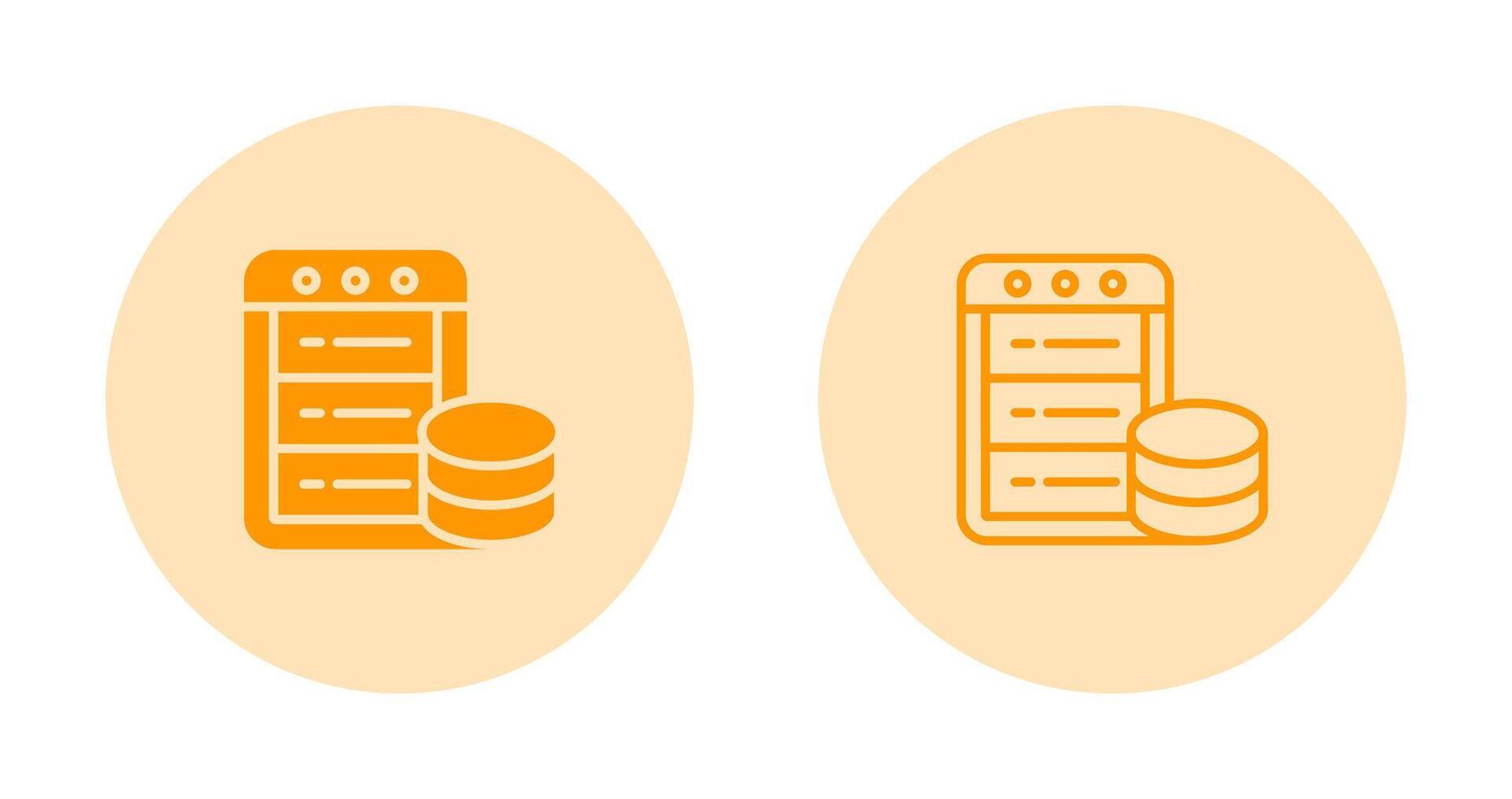 Database Vector Icon