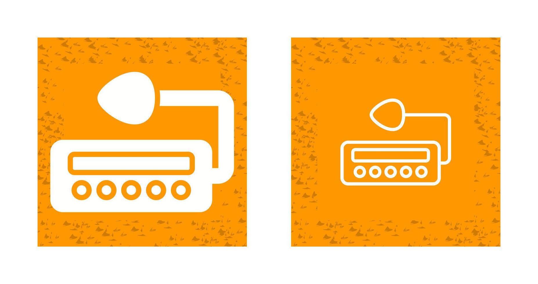 Taxi Radio Vector Icon