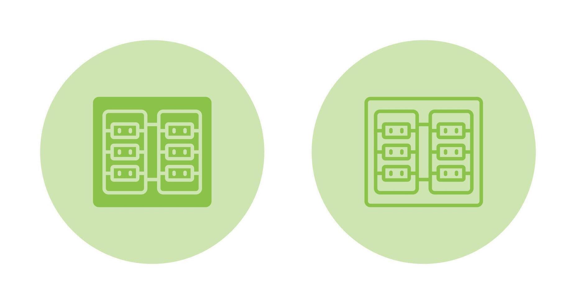 Server Room Vector Icon