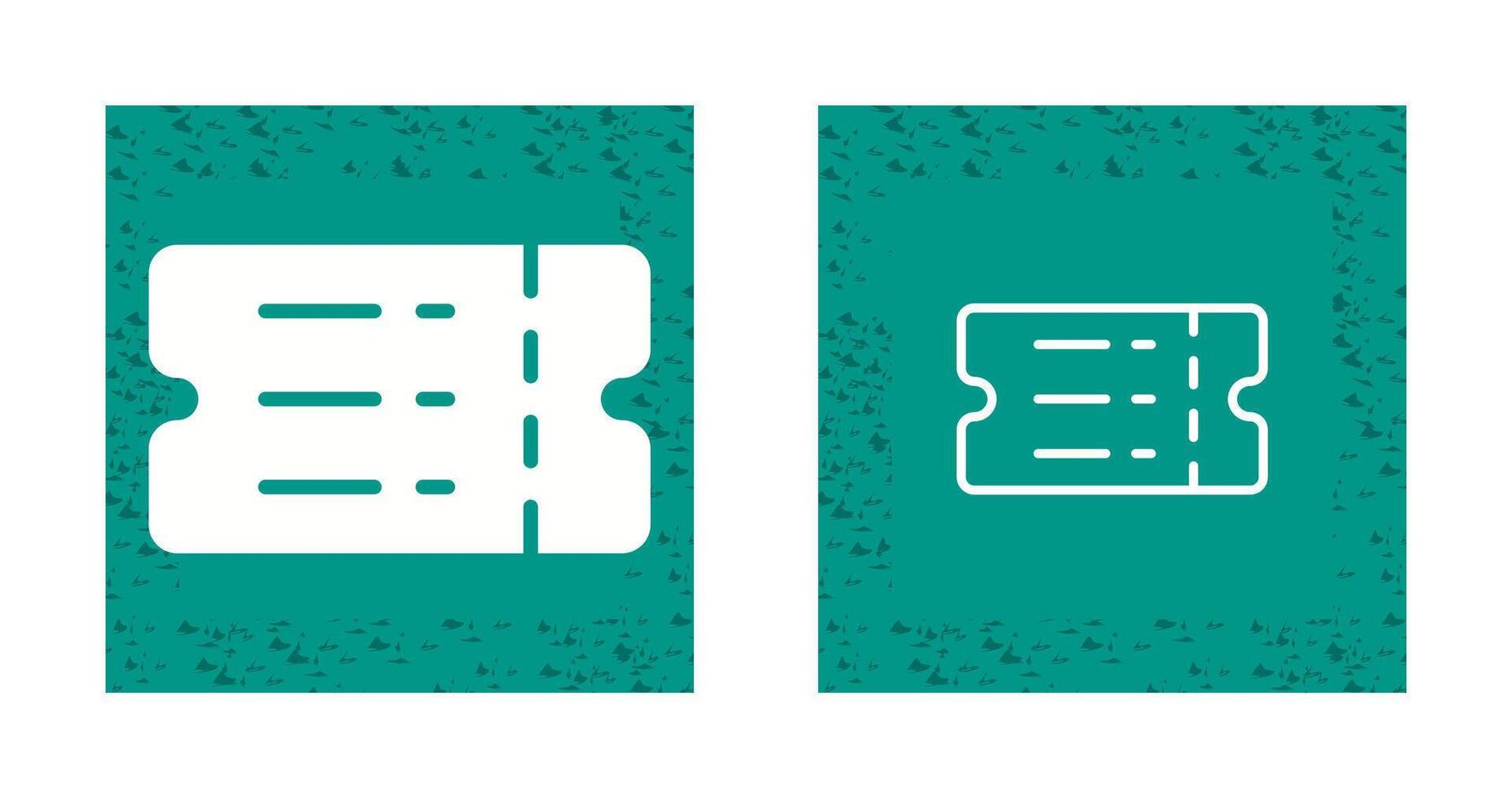 Ticket Vector Icon