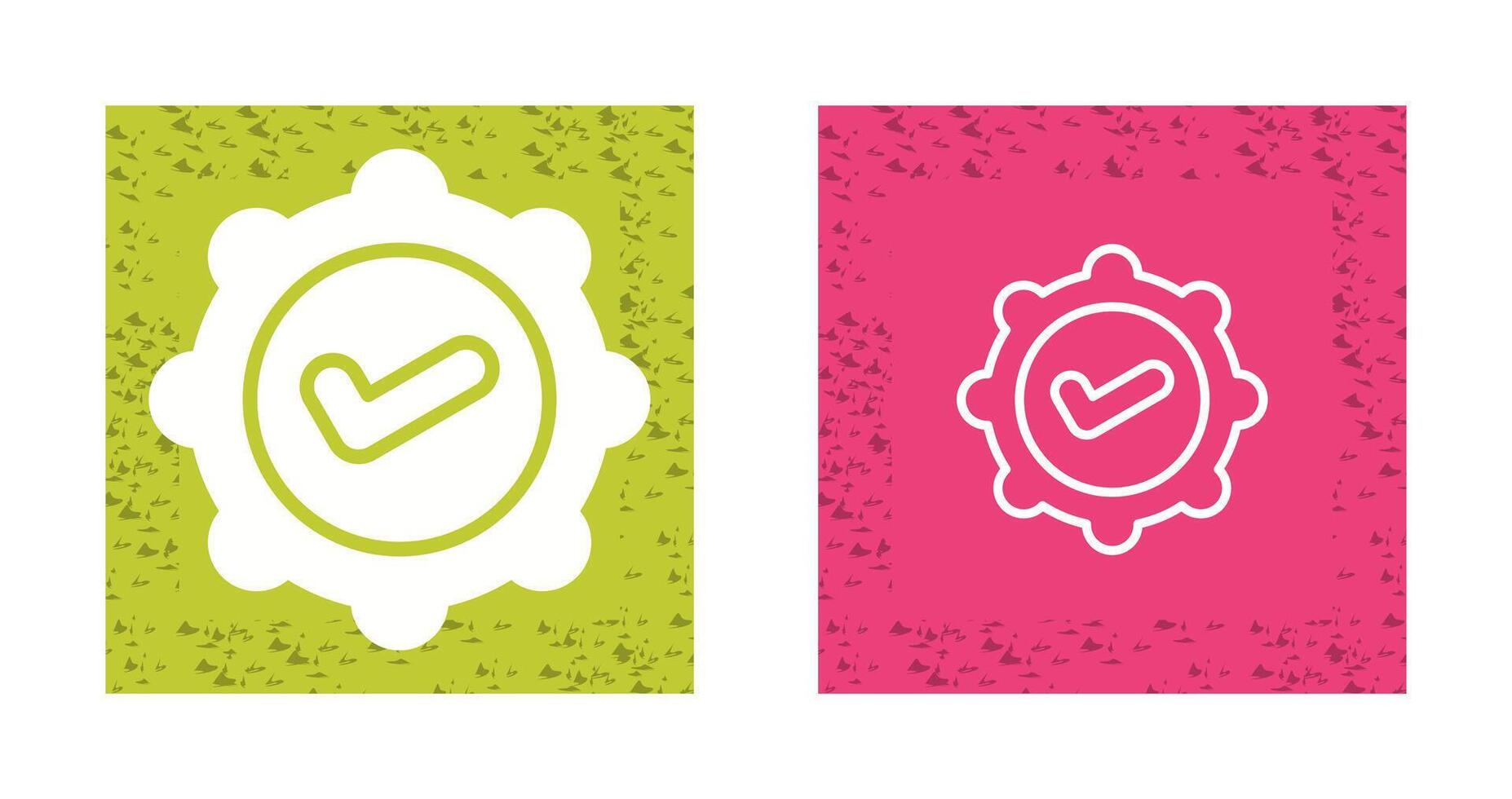Badge Check Vector Icon