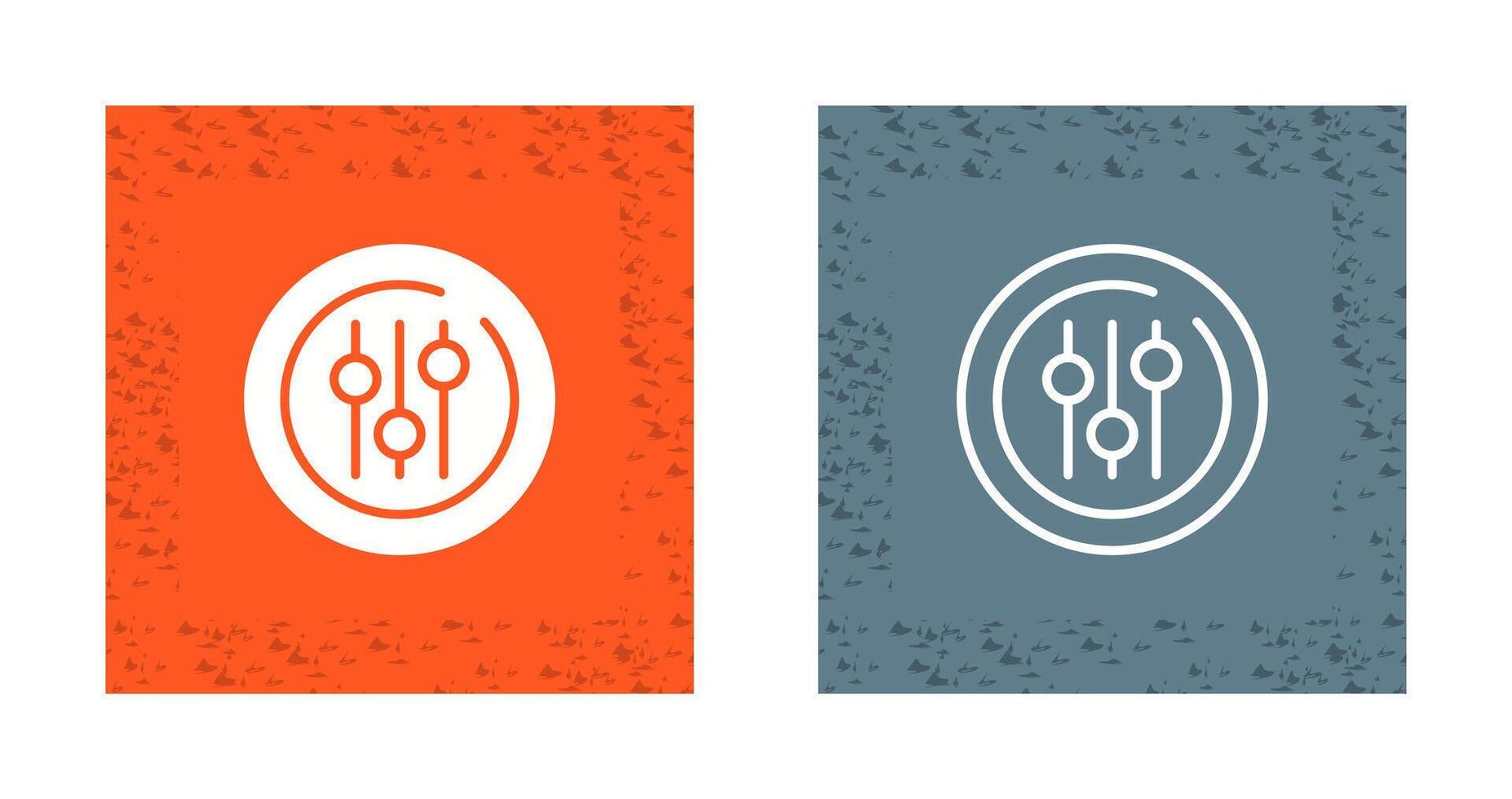Audio Equalizer Circle Vector Icon
