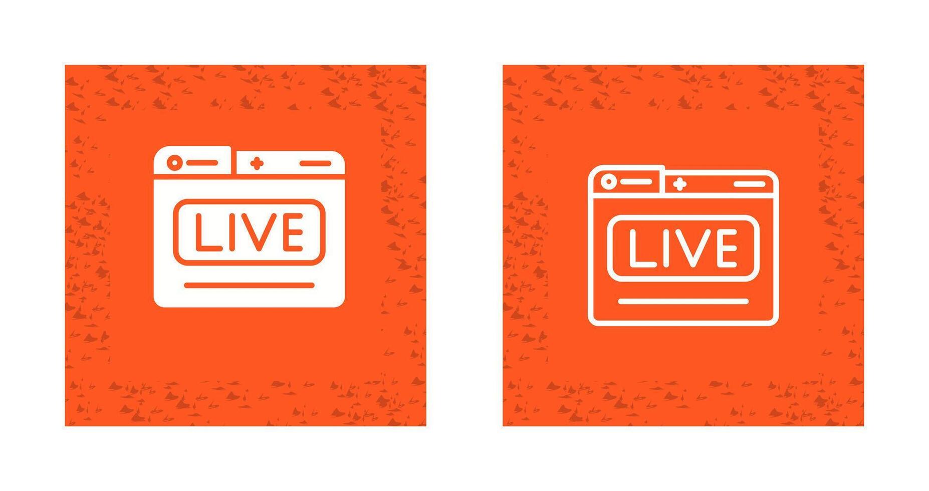 Live Stream Vector Icon