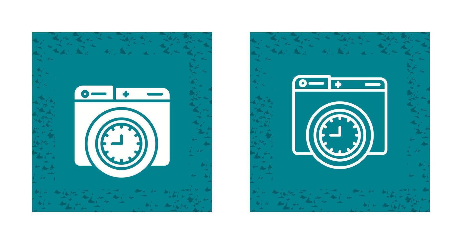 icono de vector de reloj