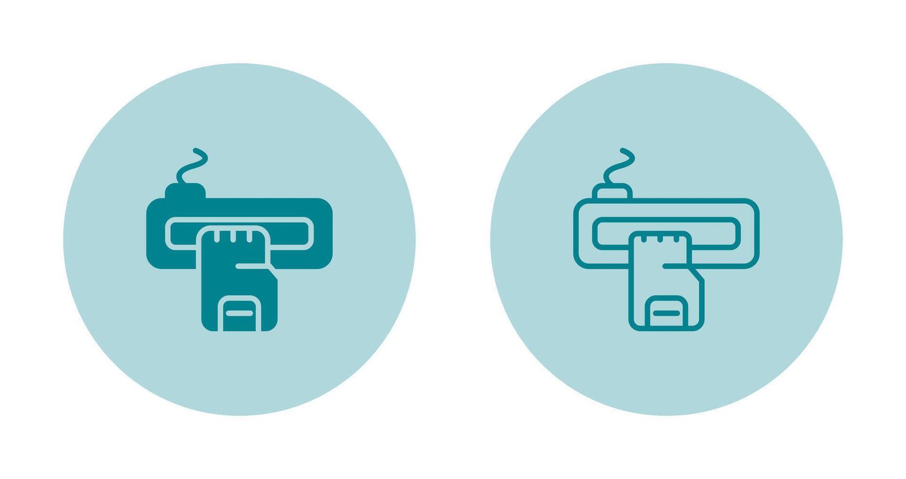 Card Reader Vector Icon
