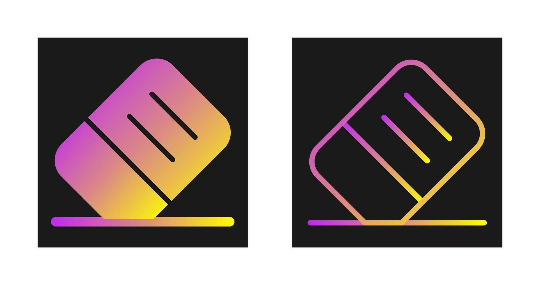 Eraser Vector Icon