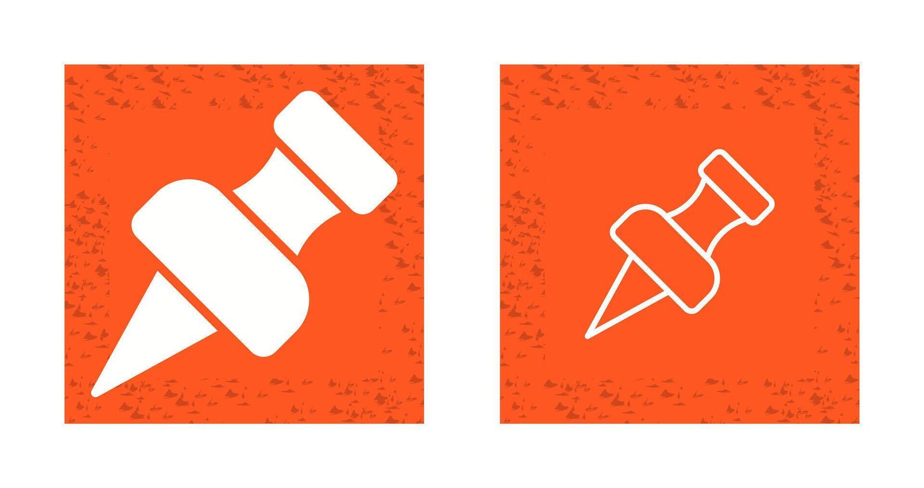 Thumbtack Vector Icon