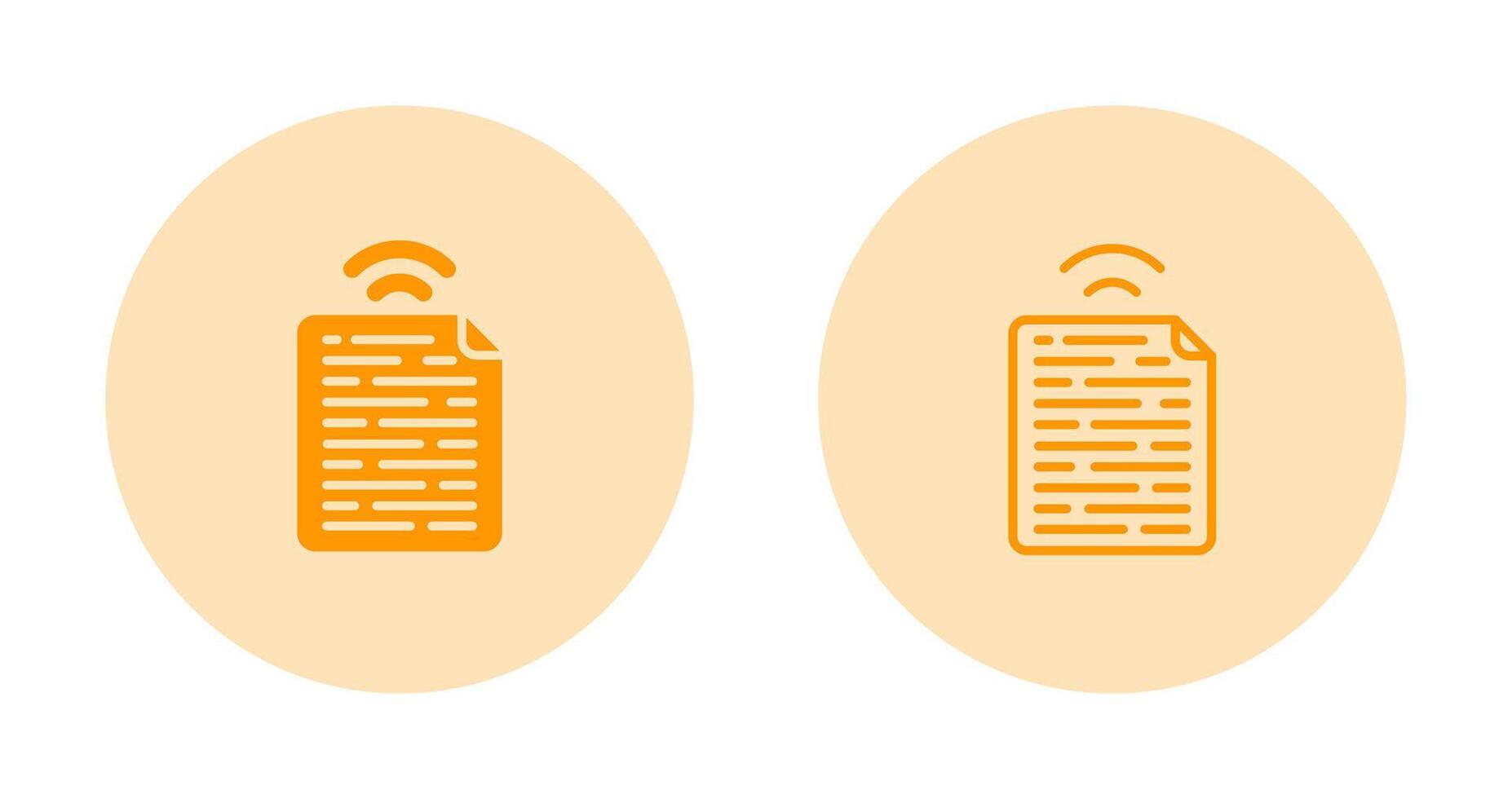 Document Vector Icon