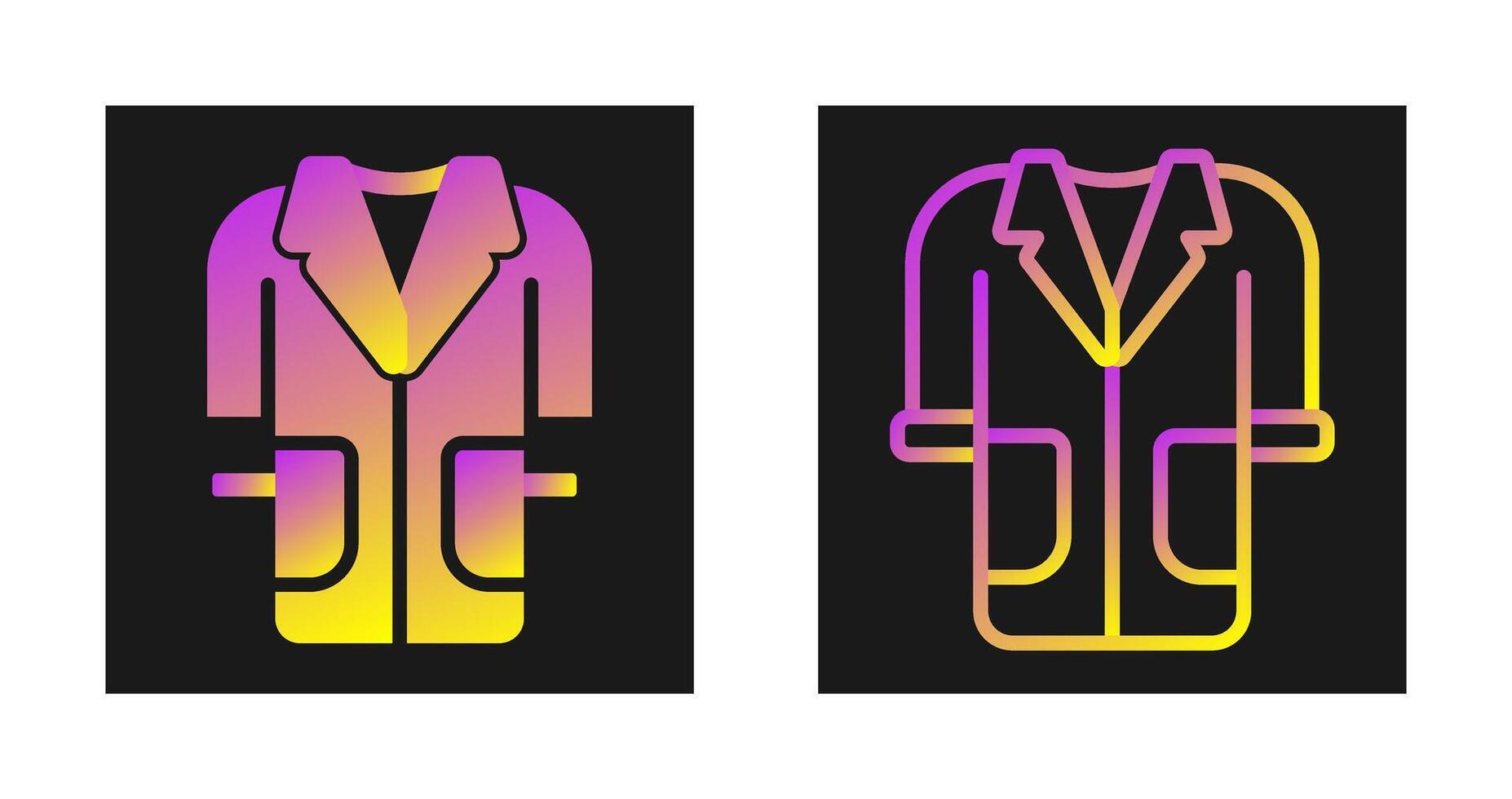 Lab Coat Vector Icon