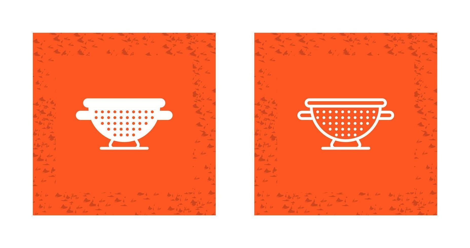 Colander Vector Icon