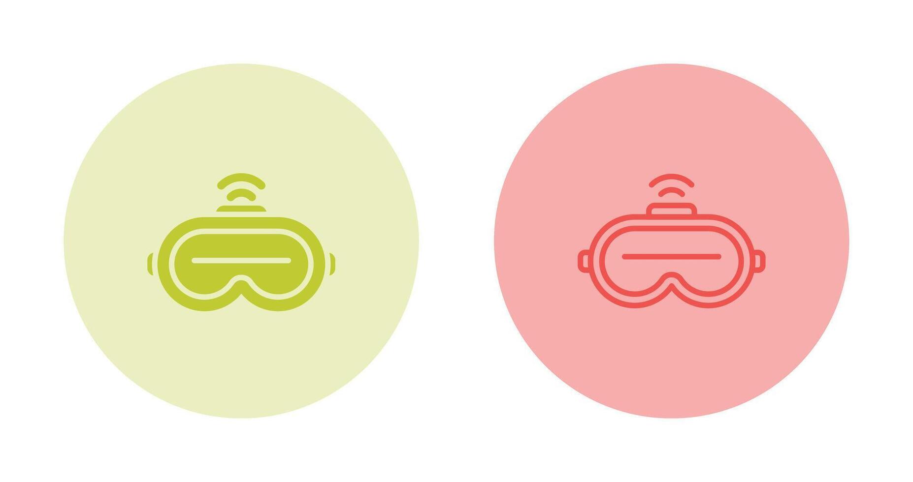Augmented Reality Headset Vector Icon