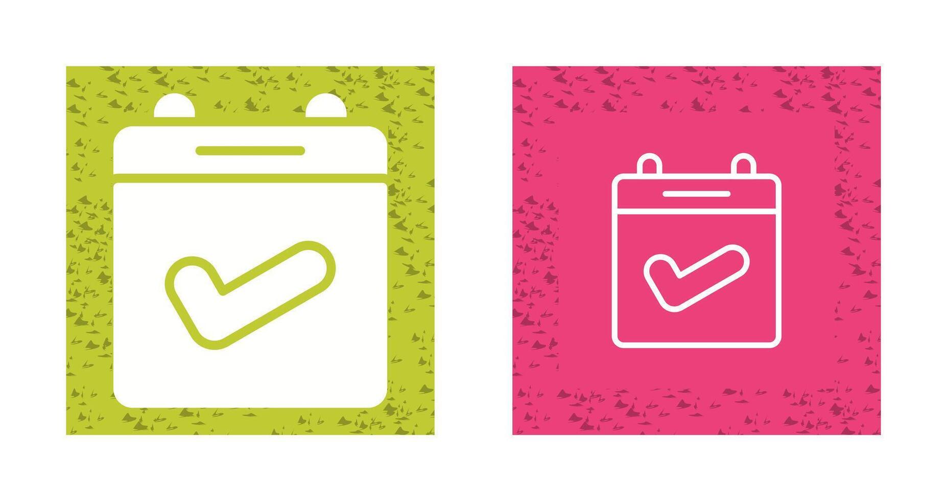 Calendar Check Vector Icon