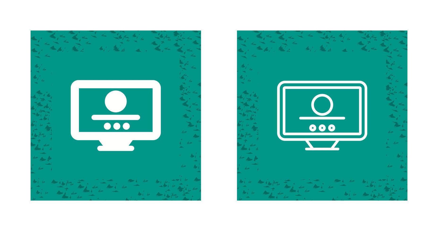 Desktop Vector Icon