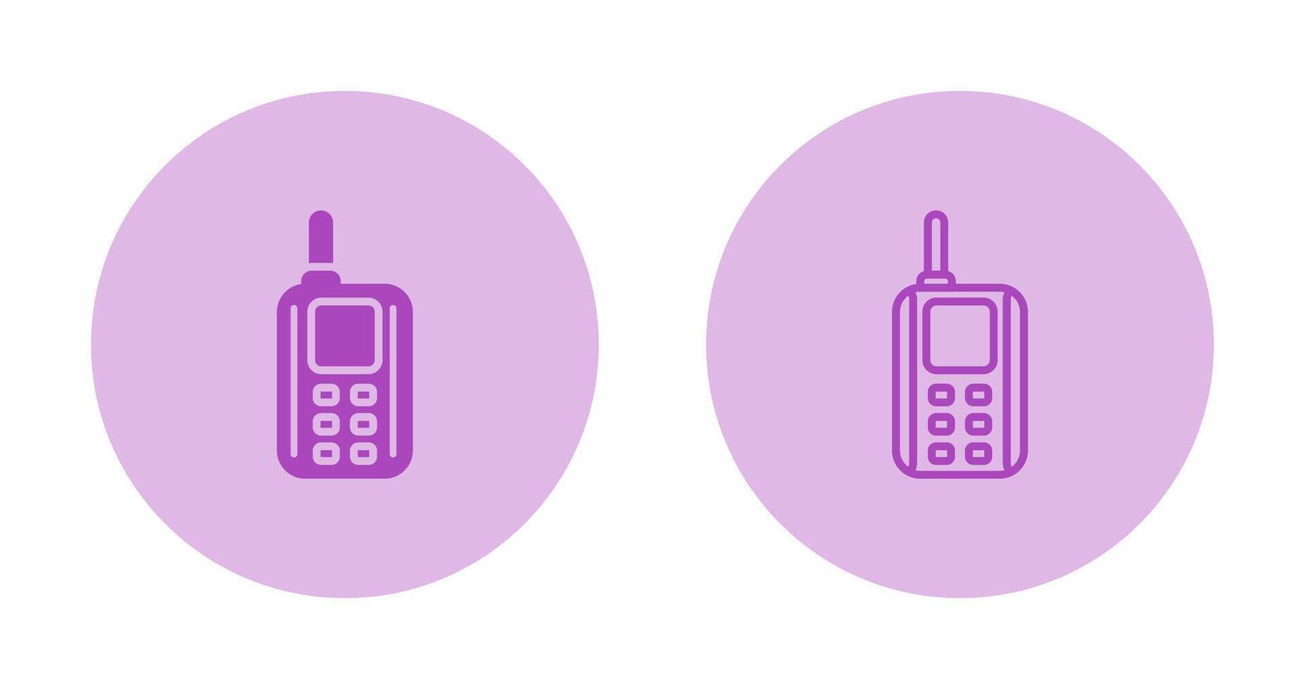 Walkie Talkie Vector Icon