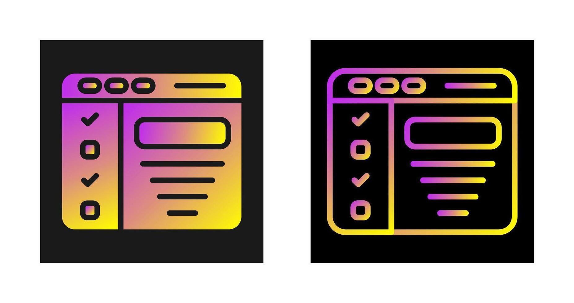 Design Brief Vector Icon