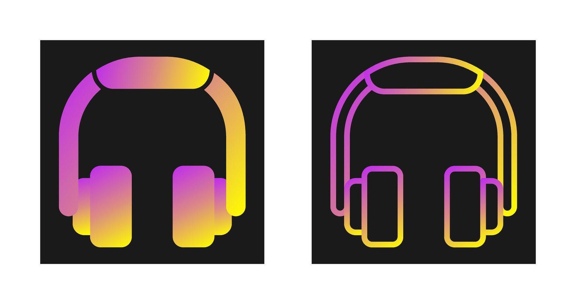 Headphones Vector Icon