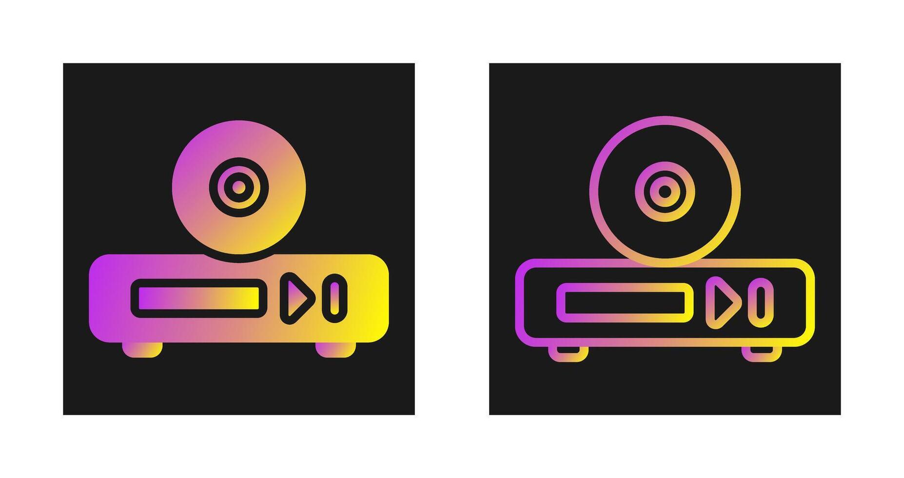 DVD Drive Vector Icon