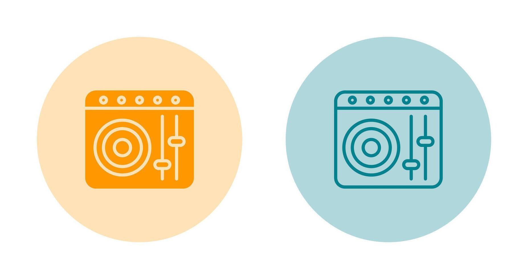 DJ Controller Vector Icon
