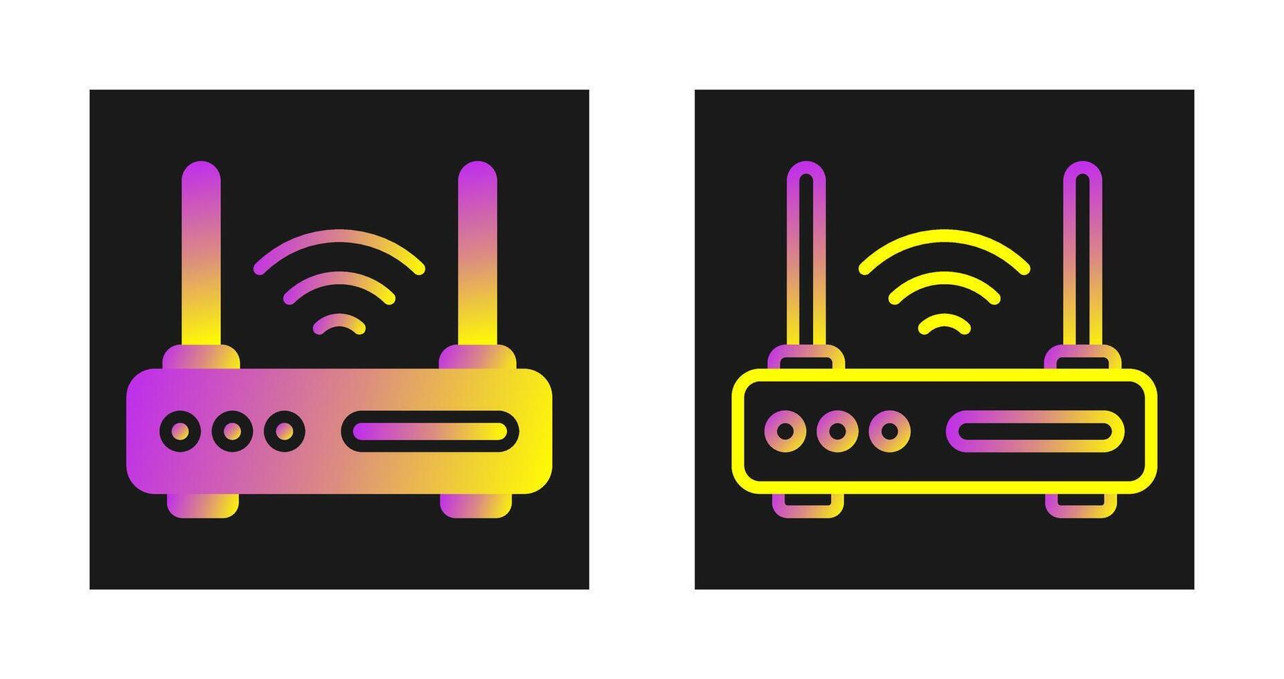 Router Vector Icon