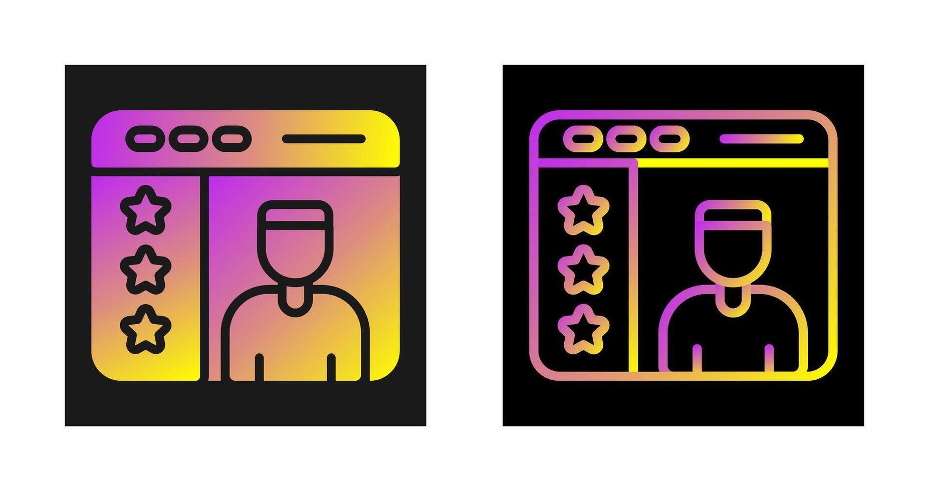 User Feedback Vector Icon