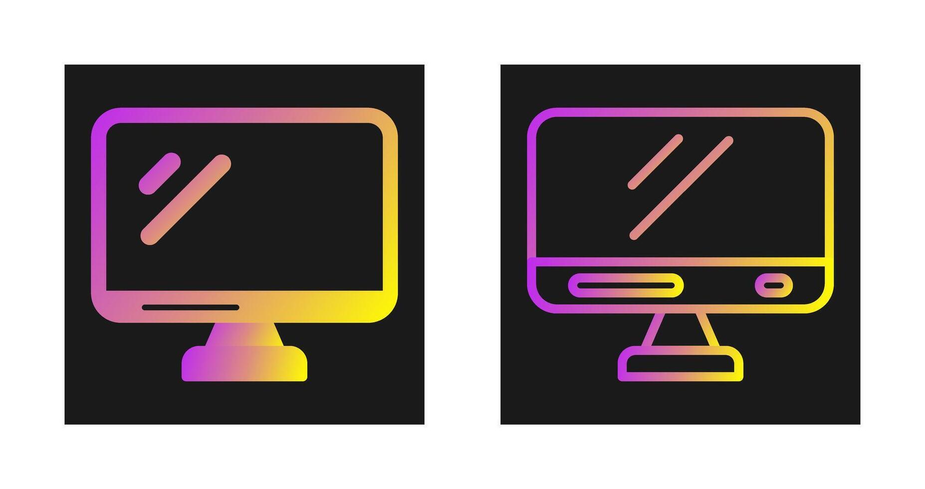 Monitor Vector Icon