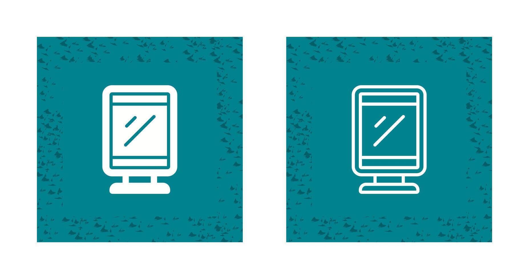 Desktop Vector Icon