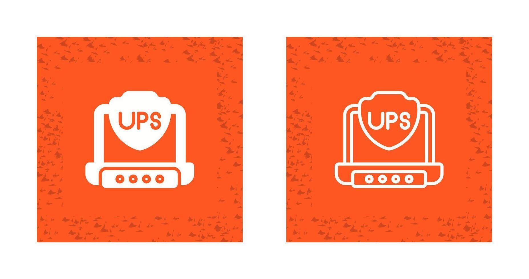 UPS Vector Icon