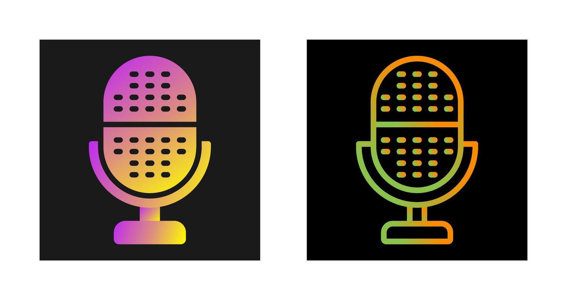 Microphone Vector Icon