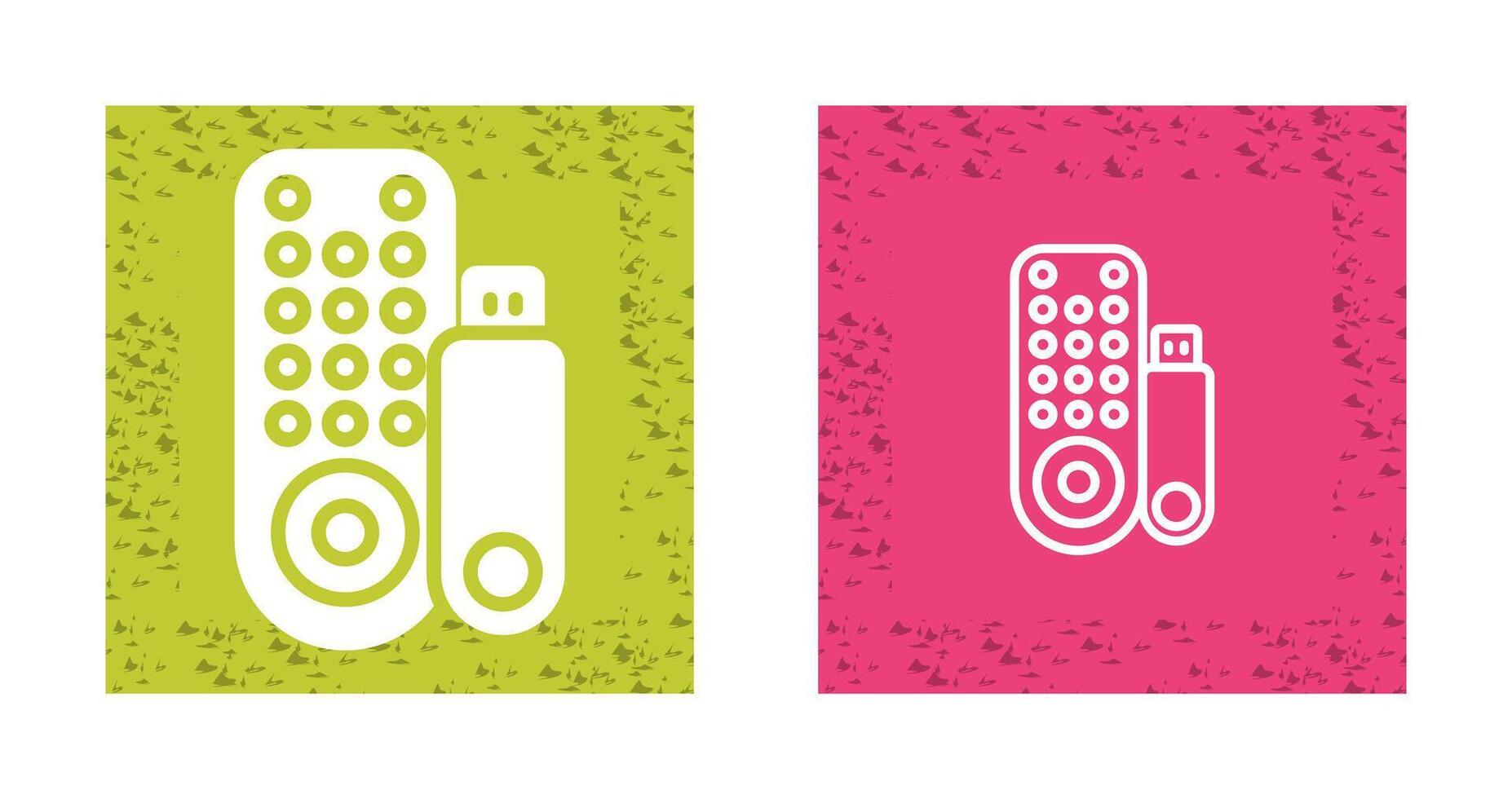 Streaming Stick Vector Icon