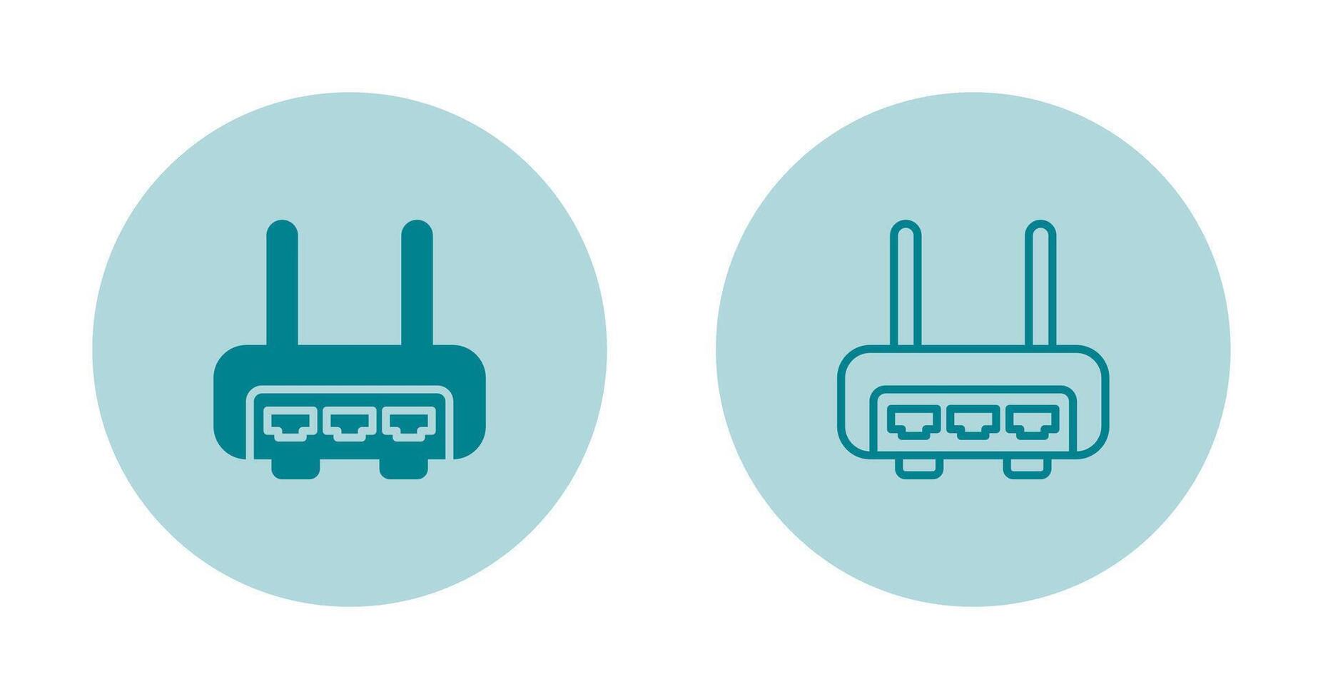 Router Vector Icon