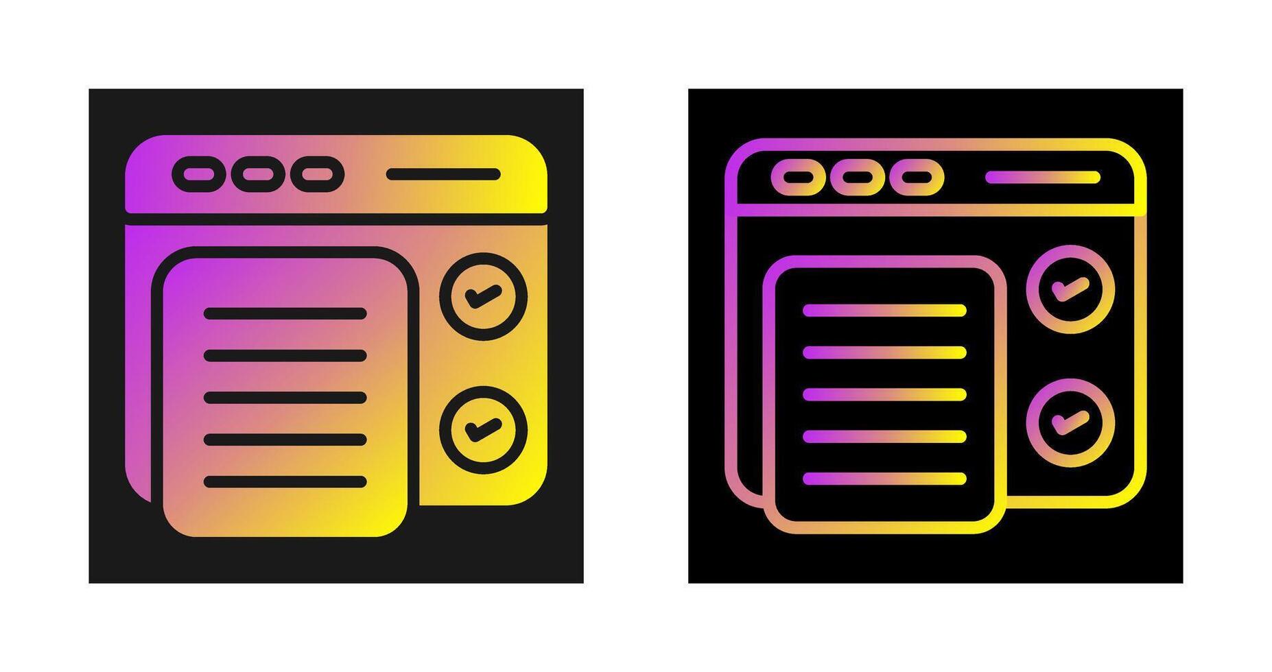 Concept Testing Vector Icon