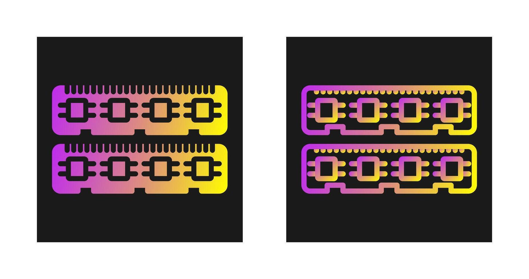 Ram Memory Vector Icon