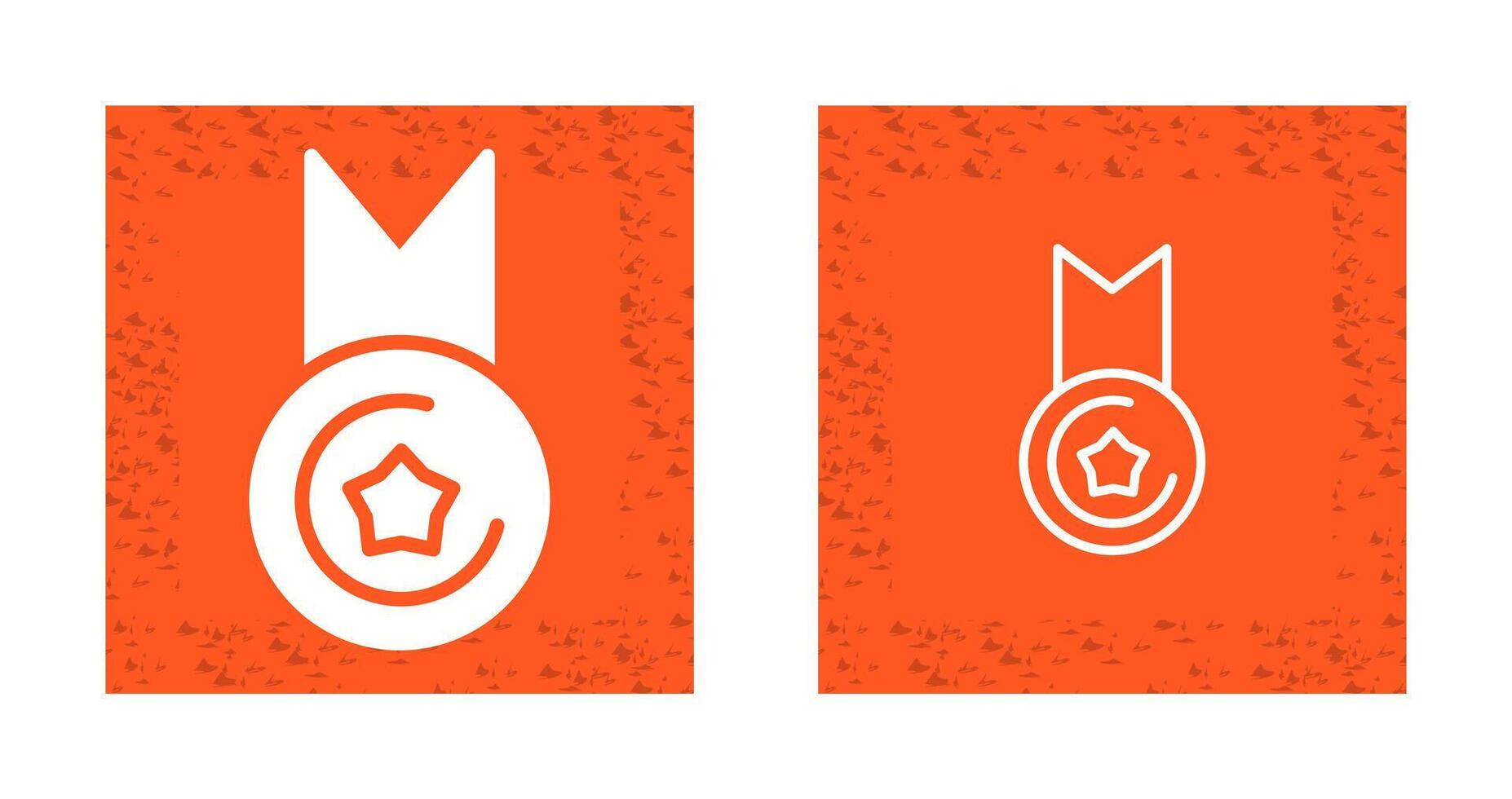 Gold Medal Vector Icon