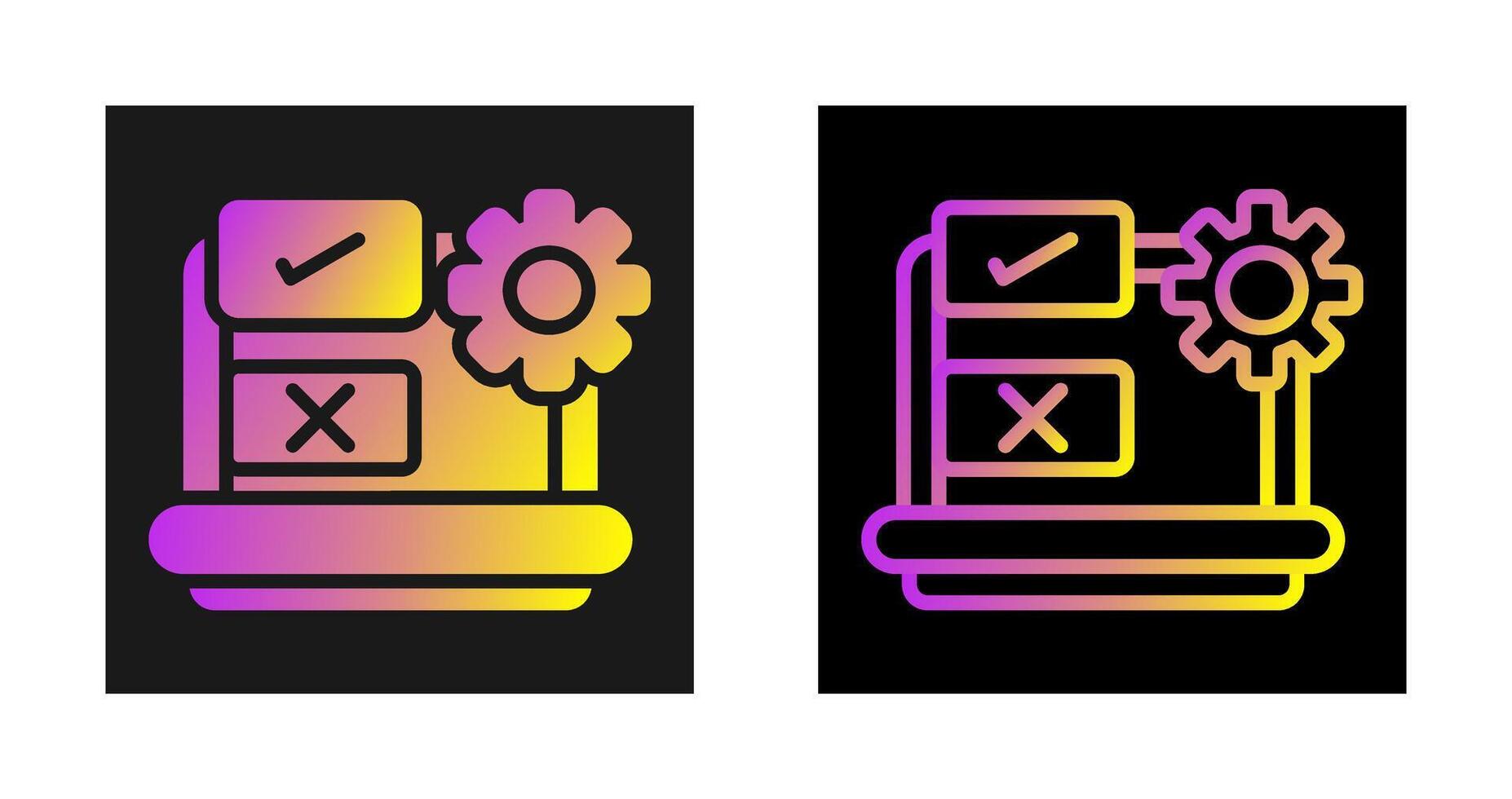 User Testing Vector Icon