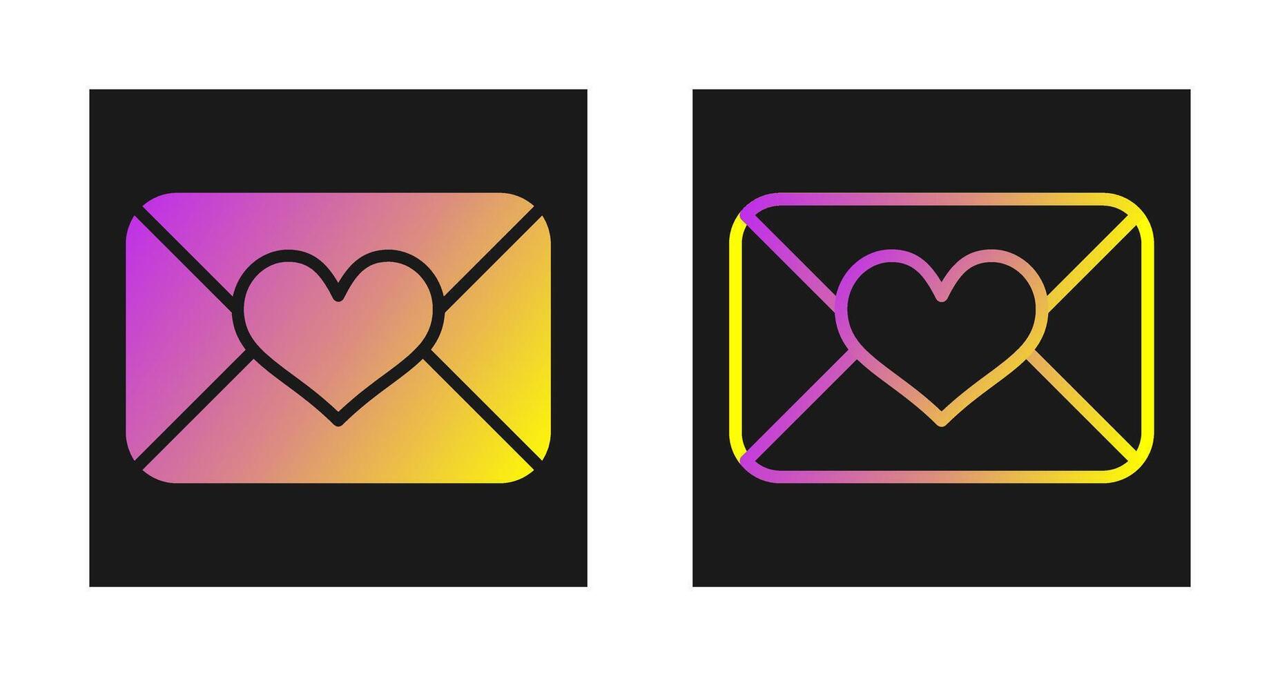 Love Letter Vector Icon