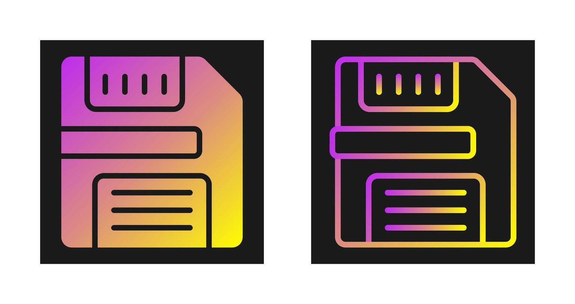 Floppy Disc Vector Icon