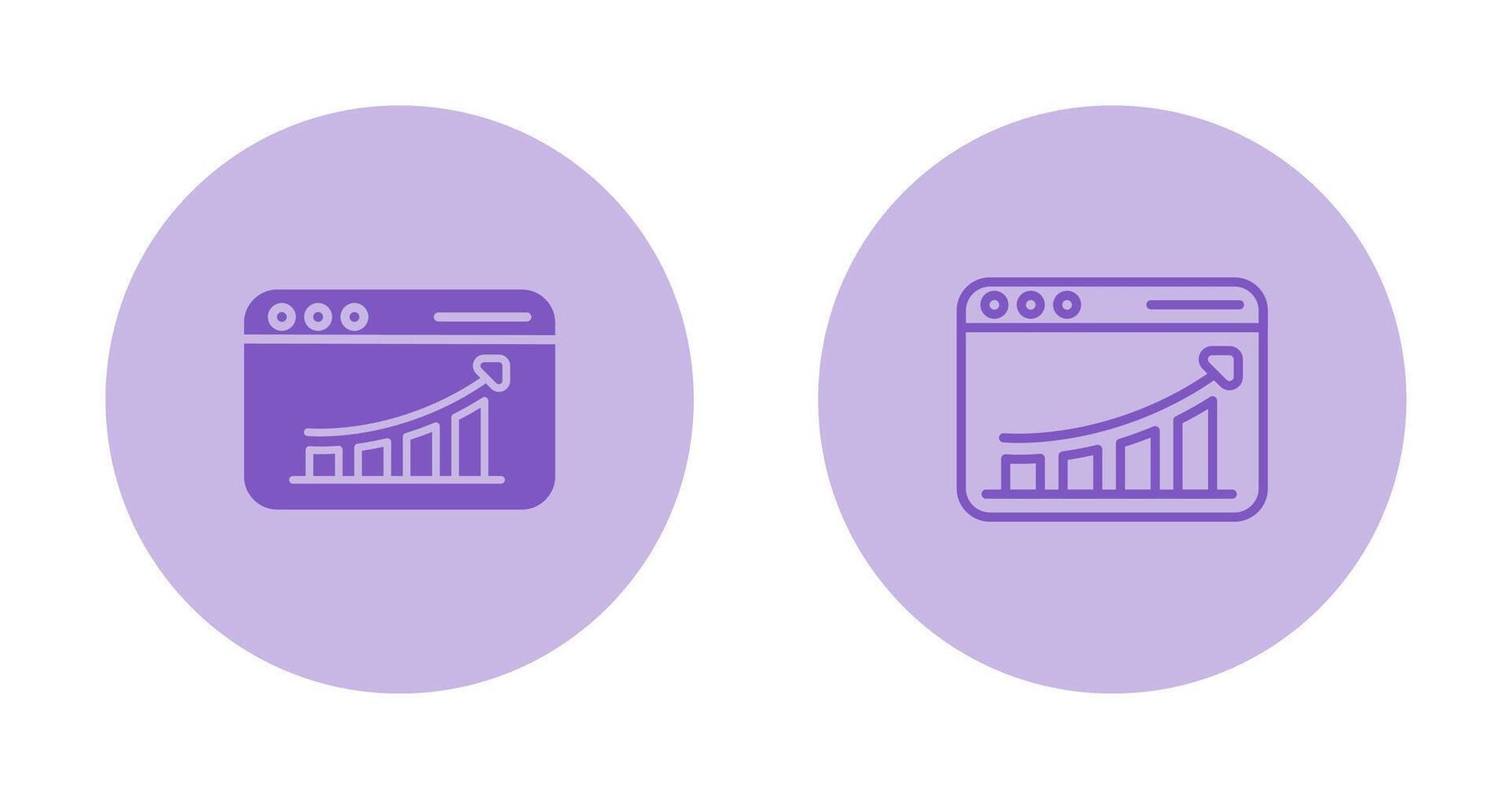 Web Analytics Vector Icon