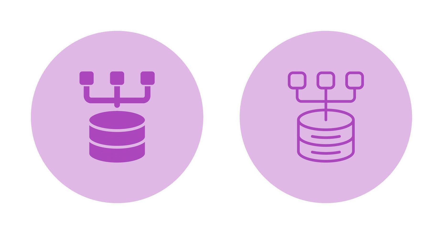 Data Modeling Vector Icon