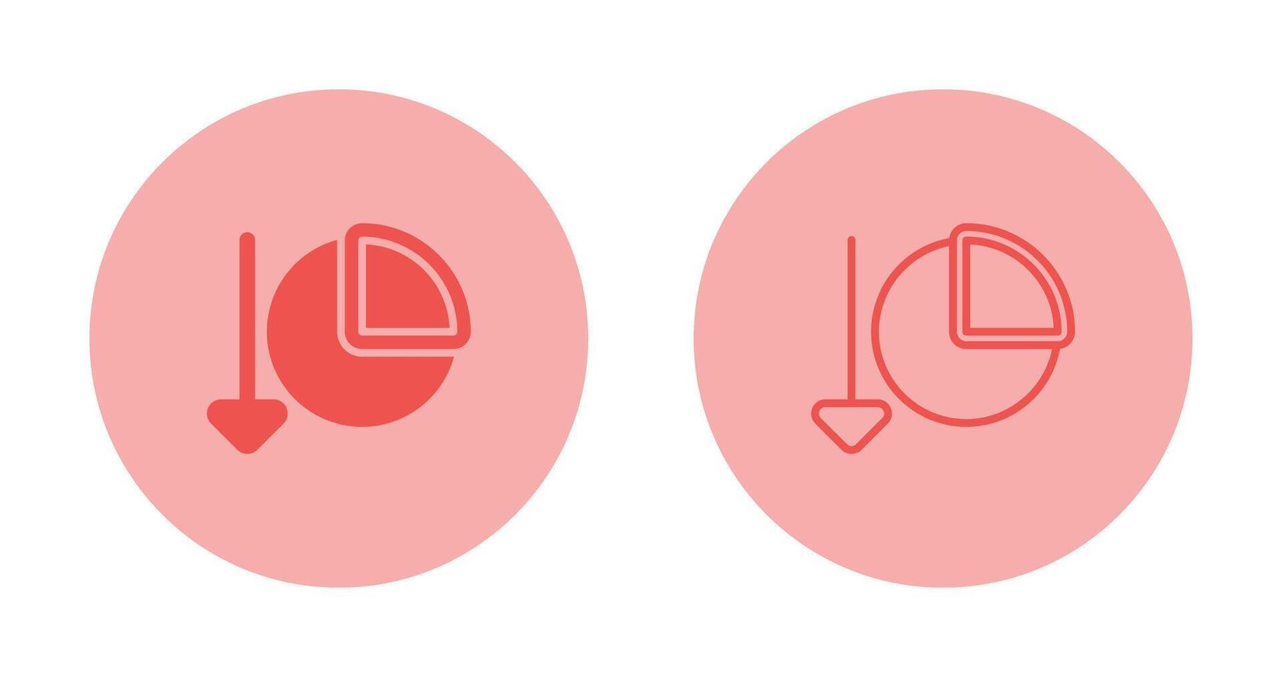 Chart Decreasing Vector Icon