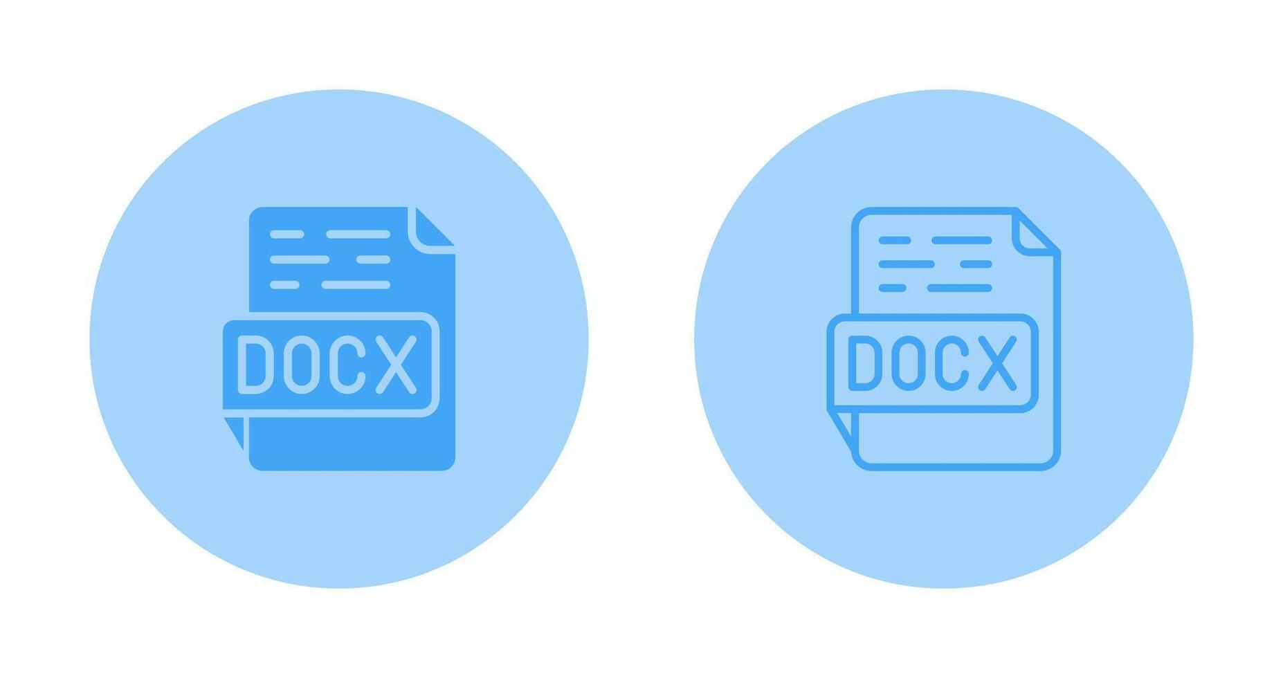 DOCX Vector Icon