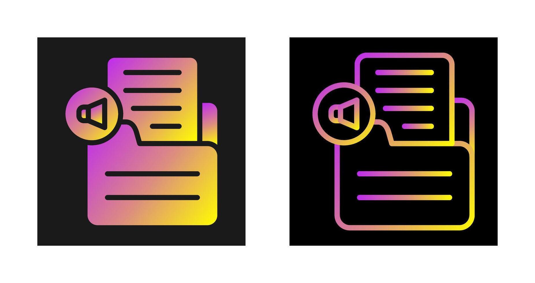 Document Insert Audio Vector Icon